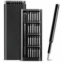 Rexez 24 in 1 Mini Screwdriver's Set with Case, Small Screwdriver Set's of Flathead and Phillips, Screwdrivers Magnetic Micro Screwdriver Kit