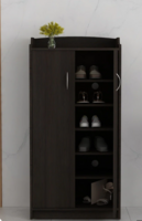 Amro Shoe Stand in Dark Wenge Colour