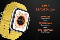 fire boltt gladiator smart watch ocean blue