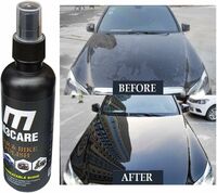 M3CARE Liquid Car Polish for Metal Parts, Dashboard, Leather, Bumper, Exterior, Chrome Accent, Windscreen, Headlight (200 ml, Pack of 1)