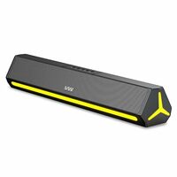 VW Chaser Bar | 30W Bluetooth SoundBar | 2.0 Channel  (Black)