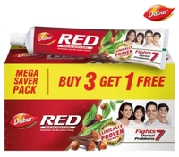 Dabur Red toothpaste 150g*4 600 grams