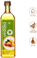 Vedaka Cold Pressed Peanut (Groundnut) Oil 1 litre  (subscribe and save)