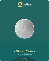 Gullak 10gm Silver Coin at 1199 In Flipkart Minutes