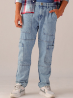 The Indian Garage Co Men Light Fade Jeans
