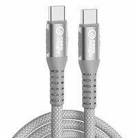 Case-Magic 240W Nylon Braided USB-C Cable (1.2M, Grey) At Just Rs.299