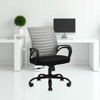 IAFA FURNITURE Diego Office Chair with Height Adjustable Mechanism, Ergonomic Mid-Back Mesh Design