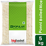 BigBasket bb Popular Ponni Boiled Rice 5 kg [location specific]