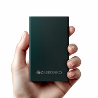 Zebronics - EnergiTank 10MR1, Metal Power Bank (10000 mAh)