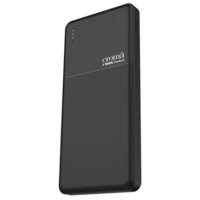 Croma 10000 mAh 22.5W Fast Charging Power Bank (2 Type A & 1 Type C Ports, Multi Layer Protection, Black)