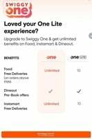 Swiggy One 4M @₹1 Check Swiggy One Section For All Accounts