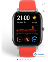 huami GTS 1,65 HD AMOLED Ultrathin and lightweight metal body Smartwatch on Flipkart
