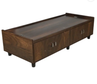 CASPIAN Deewan, Wooden Box Bed || Bed with Box Storage for Home Bedroom Engineered Wood Single Box Bed