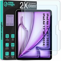case-magic 2-Pack Tempered Glass Screen Protector for iPad Air 11" (M3/M2, 2025/2024) At Just Rs.499