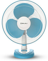 BAJAJ 251340 with 2 Year Warranty 400 mm Table Fan  (Fiji Blue & White | Pack of 1)