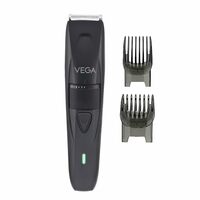 Vega Trimmer Men Beard with 90 Mins Runtime, Stainless Steel Blades & 40 Length Settings