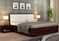 Limited Time Deal Solid Sheesham Wood Queen Bed With Storage @ ₹28,499 [49% Off]