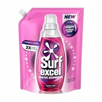 Surf Excel Matic Express Liquid Detergent | Express Clean with 2X Care Action 2ltr pouch