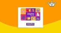 Zepto Gift Card - Get Flat Rs 75 back on Rs 1500 (user specific)