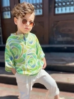 Boys fabric Printed Co-ord Set