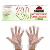 Shalimar Reusable Hand Gloves (Pack Of 1/200 Pieces) For Gardening, Kitchen Cleaning And Dishwashing (Natural Colour) - Free Size