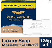 PARK AVENUE Premium Men's Soaps (4 x 125 g)