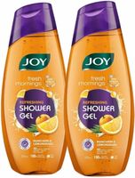 Joy Fresh Mornings Refreshing Shower Gel (Body Wash) (2 x 250 ml)
