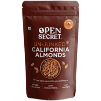 Open Secret Un-Junked California Almonds, 501 g