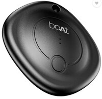 boAt TAG with Item Location Tracker,80dB Alarm, Find My Device for ANDROID Users Only Location Smart Tracker (Black)