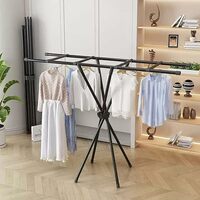 Foldable Cloth Drying Stand for Home | Heavy-Duty Clothes Drying Rack | Portable & Space-Saving Clothing Stand for Drying