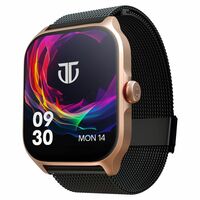 Titan Zeal 1.85" AMOLED Metal Case Smart Watch with BT Calling, SpO2, 100+ Sports Modes
