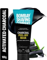 BOMBAY SHAVING COMPANY Charcoal Peel off Mask | Face Pack for DeTan & Blackhead Removal on Flipkart
