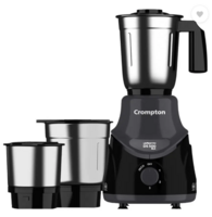 Crompton DS 500 W Mixer Grinder  (ACGM-DS500W3J BLK | 3 Jars | Black & Grey)