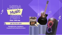 Amazon Mega Music Fest Upto 75% Discount [22-24 august]