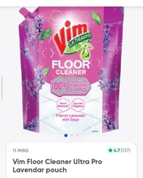 Vim Floor Cleaner Ultra Pro Lavendar pouch( max saver)