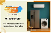 Appliances Upgrade Days Up To 60% Off + Bank Offers 