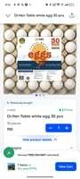 MRP error- Dr.Hen Table white egg 30 pcs on Swiggy Instamart(Maybe Location Specific)