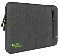 Gizga Essentials 15.6 Inch Laptop Sleeve, Protective, Nylon Fabric Laptop Bag  (Grey) At Just Rs.290