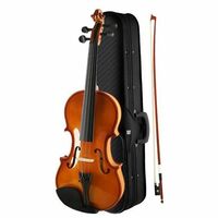 Kadence Vivaldi Violin V001C - 4/4 Violin with Bow | Rosin & Hard Case | Glossy Brown [Pincode : 226021]