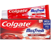 Colgate Max Fresh Spicy Fresh Red Gel Toothpaste 150 g (Pack of 2) @142 rs