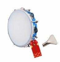 Uapan Fiber Dafli 7 Inch Blue Tambourine  [Location sepcific]