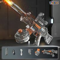 Toyshine UMP45 Submachine Electric Automatic Holi Water Gun Toy with Light [Location Specific]