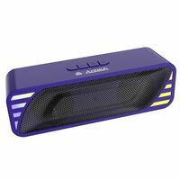 Zepto : Aroma Rock 10W Upto 12 Hrs Music time With Dynamic RGB Lights | Blue, Bluetooth Speaker