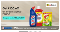 Tata Neu Big Basket : Flat ₹100 off On Orders above ₹999