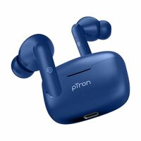 pTron Basspods P81 in-Ear Wireless Earbuds, Pristine Sound, 32Hrs Playtime