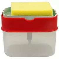 Plastic Liquid Gel Dispenser & Sponge 500 ml
