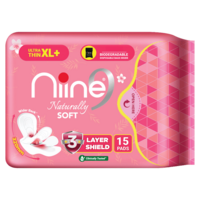 Niine dry comfort ultra thin sanitary pads XL-330mm