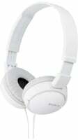 Sony MDR-ZX110A On Ear Stereo Wired Headphones (White), Without Mic