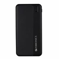 ZEBRONICS MB10000S5 Power Bank, 10000 mAh, 12W, Dual USB Output, Type C |