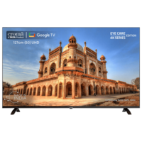 Croma 127 cm (50 inch) 4K Ultra HD LED Google TV with Bezel Less Display
